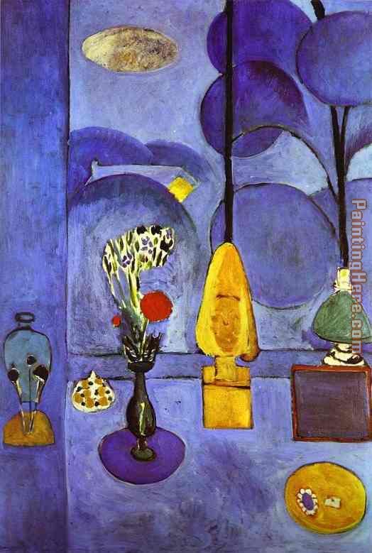 The Blue Window painting - Henri Matisse The Blue Window art painting